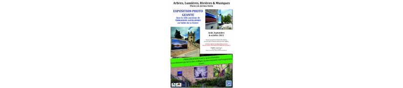 Expo "Arbres, Lumières, Rivières & Musiques" de Jérôme Hutin